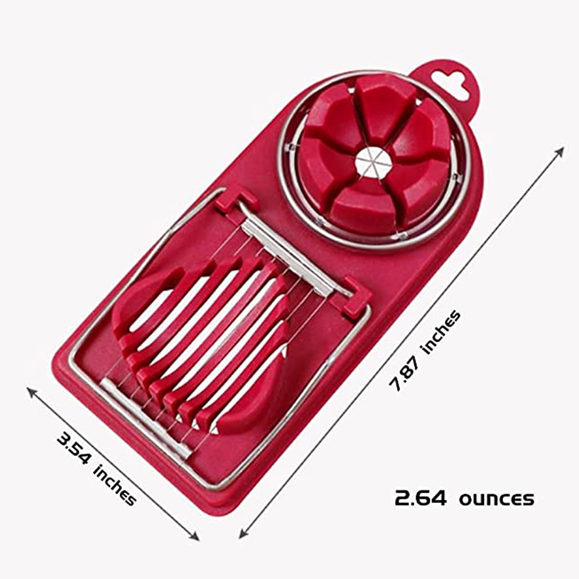 Multifunctional 2 In 1 Stainless Steel Egg Cutter 8