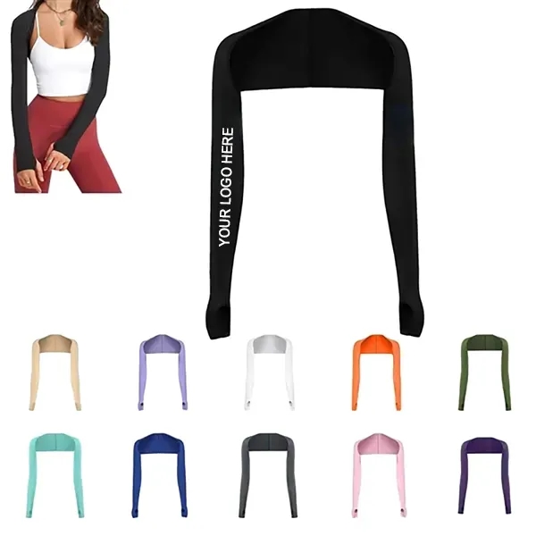 Cooling Shawl Arm/Shoulder Sleeve Covered 2