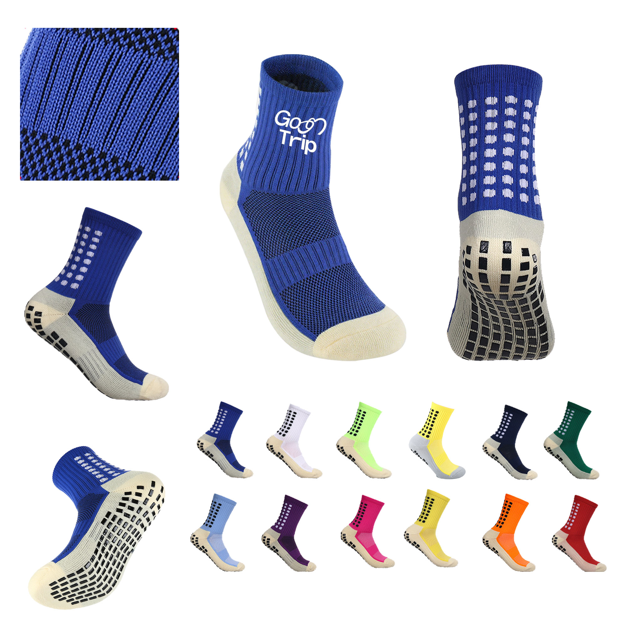 Mid Tube Sports Anti Slip Socks 5