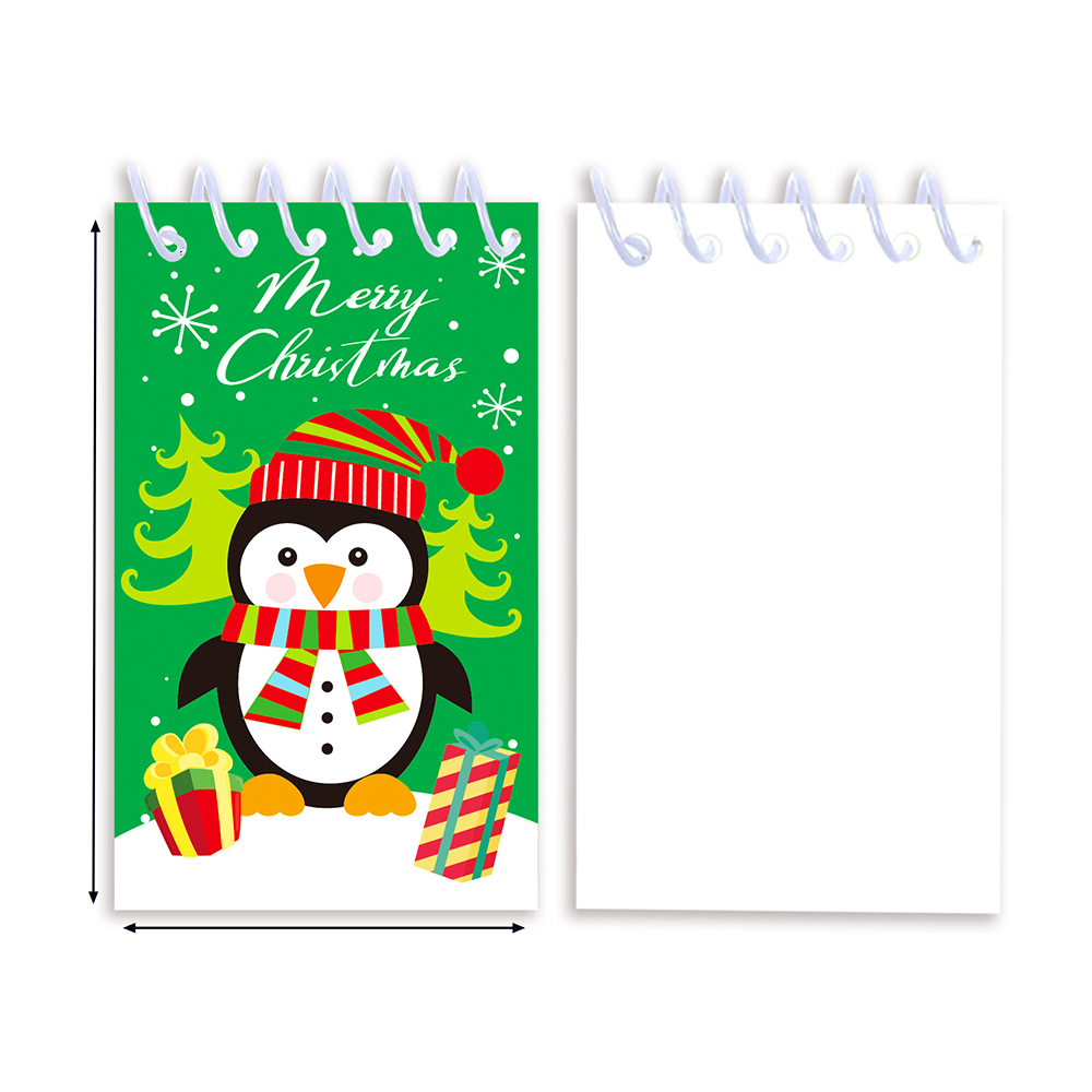 Christmas spiral portable Notebook 2