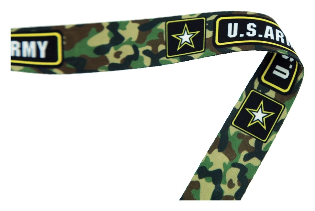 3/4" Dual LA-115 Attachment Sublimation Lanyard 3
