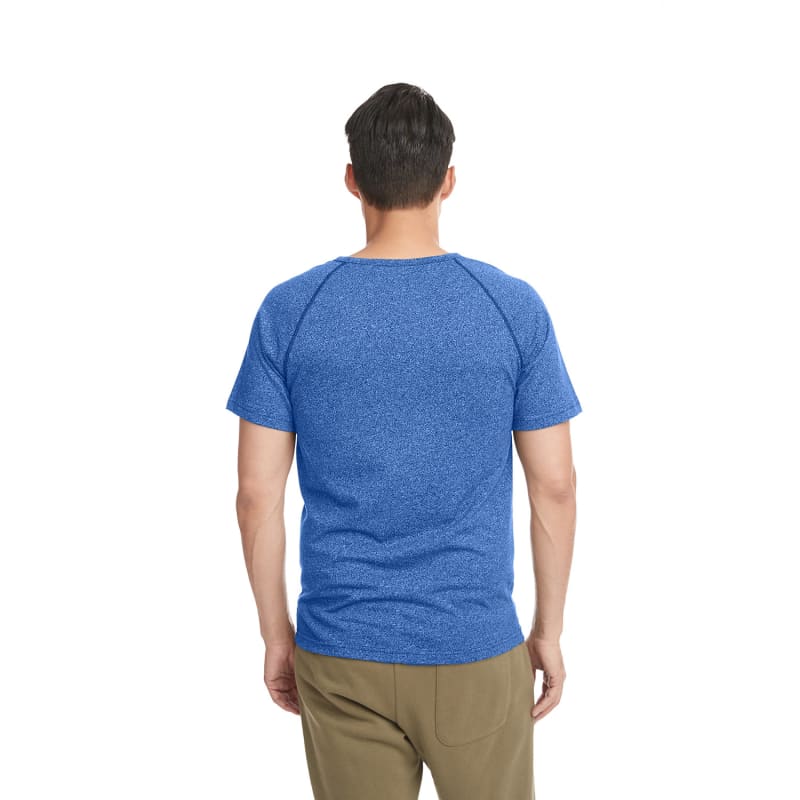 Next Level Apparel Men's Mock Twist Short-Sleeve Raglan T-Shirt 4