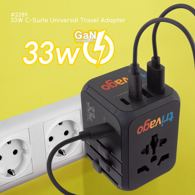 35W C Suite Universal Travel Adapter 2