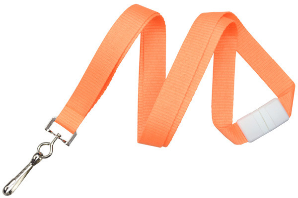 Neon Breakaway Lanyard (Orange) 1