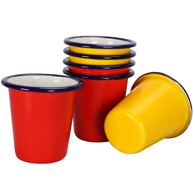 300ML Conical Enamel Cup 3