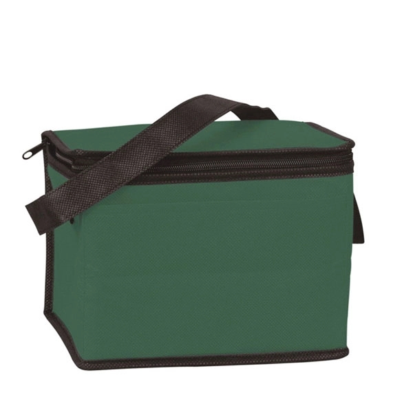 Portable 6 Can Pack Insulated Non Woven Cooler Bag 10