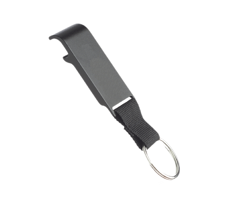 Matte Metal Bottle Opener Keychain 4