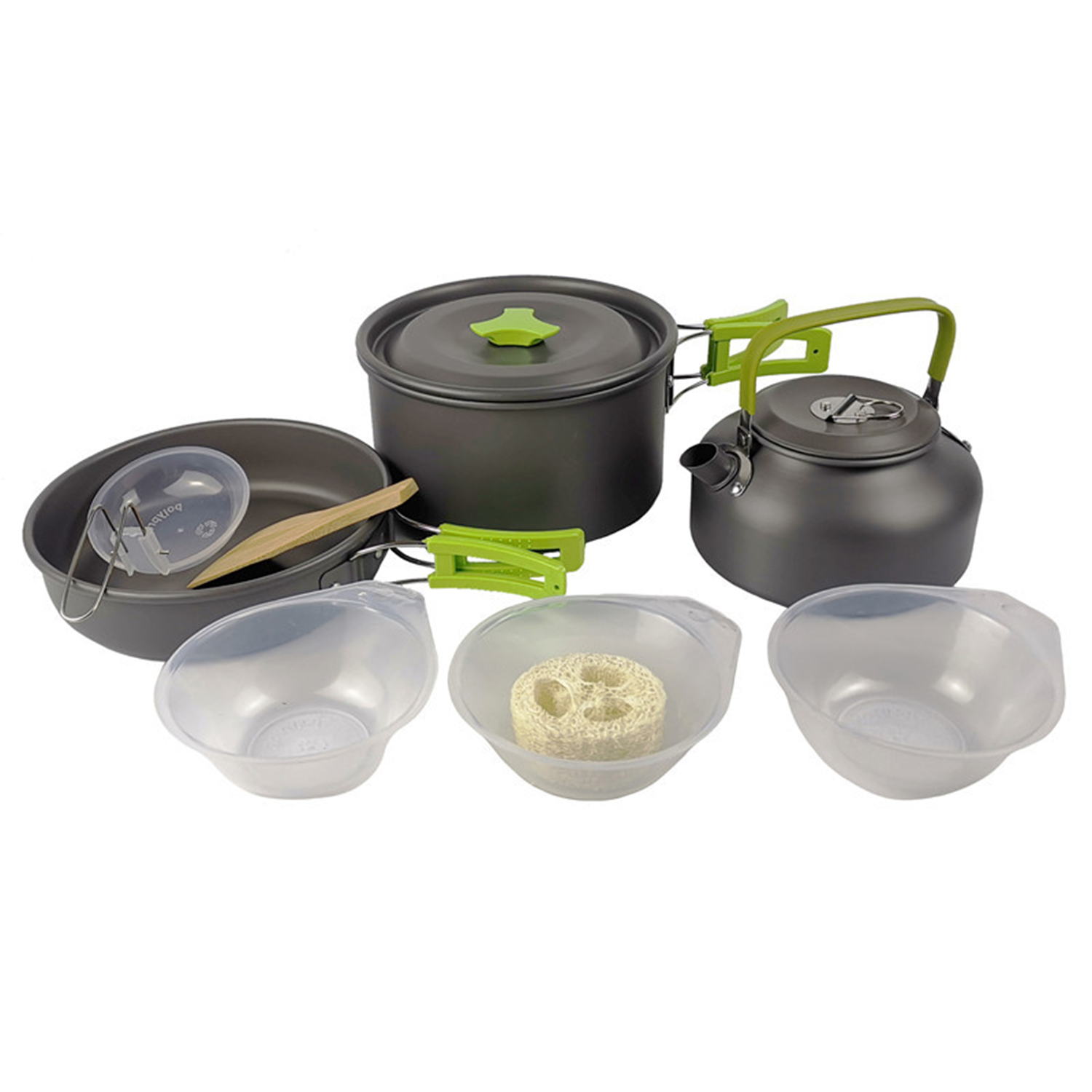 Camping Aluminum Cookware Set 3