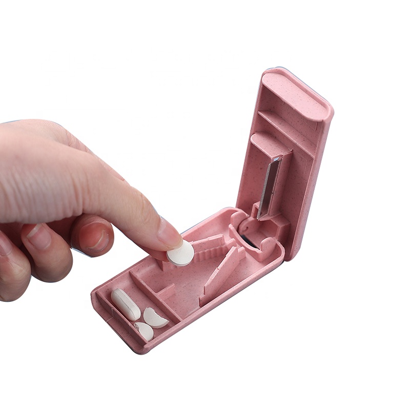 2 in 1 Portable Pill Cutter and Pill Box 8