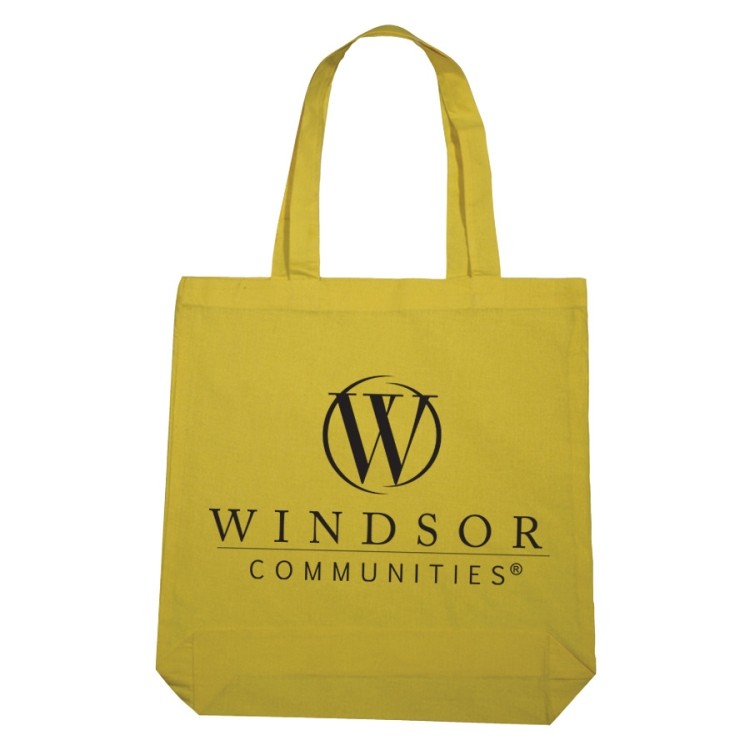 Economical Tote Bag W/Gusset, custom tote bag with logo imprint 12