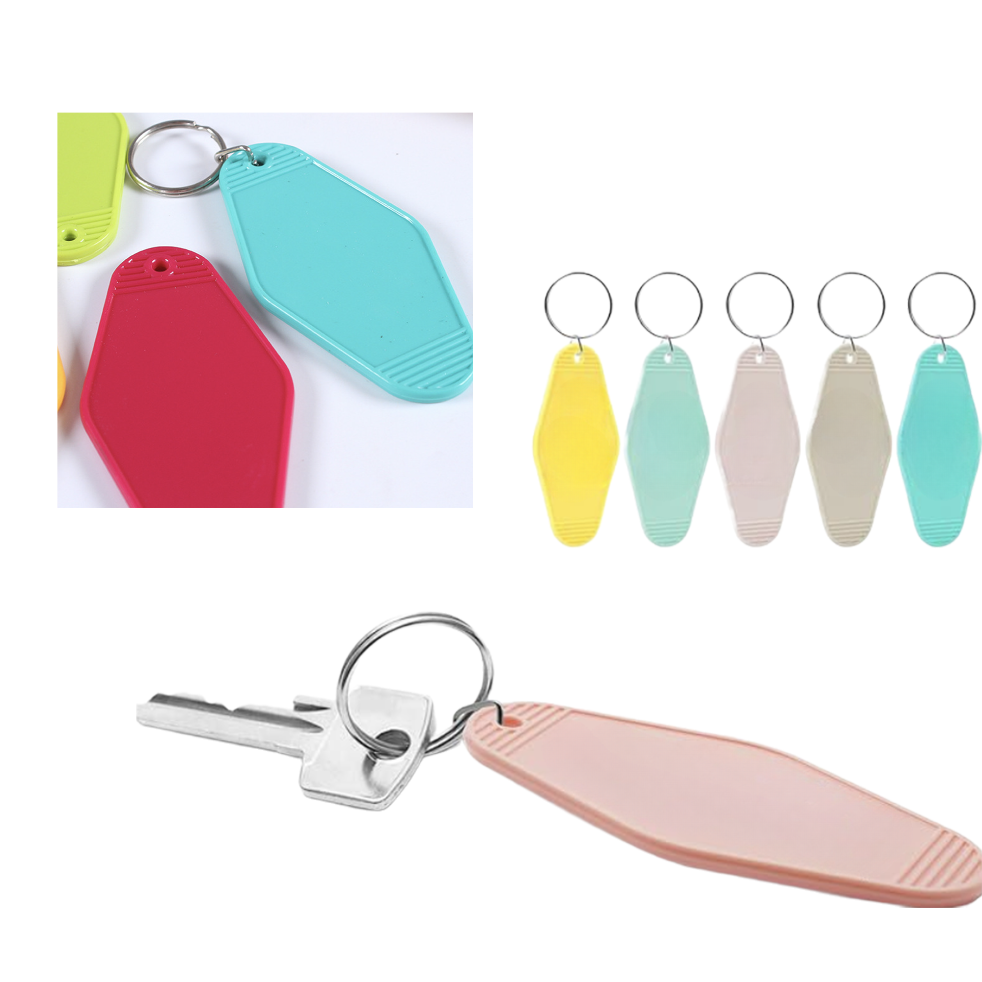 MOQ 10 PCS Stylish Keychain Luggage Tag 2