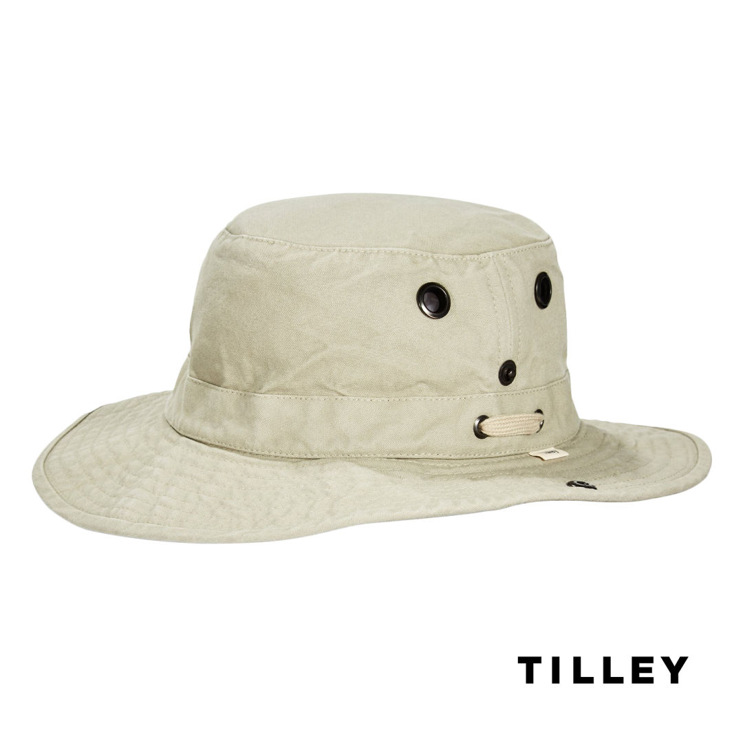 Tilley® Wanderer T3W Bucket Hat - Khaki 35