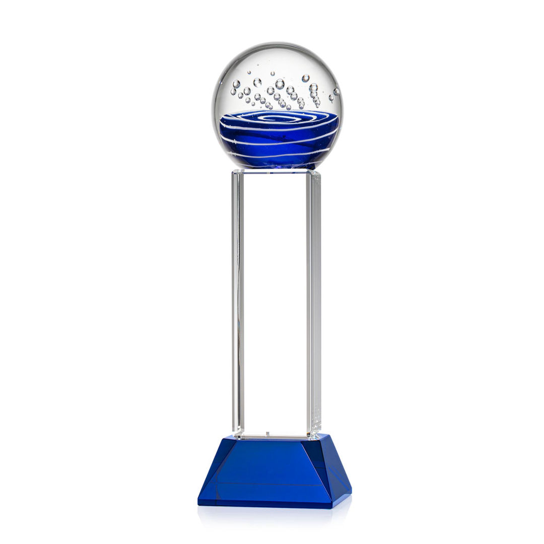 Tranquility Award on Stowe Base - Blue 7
