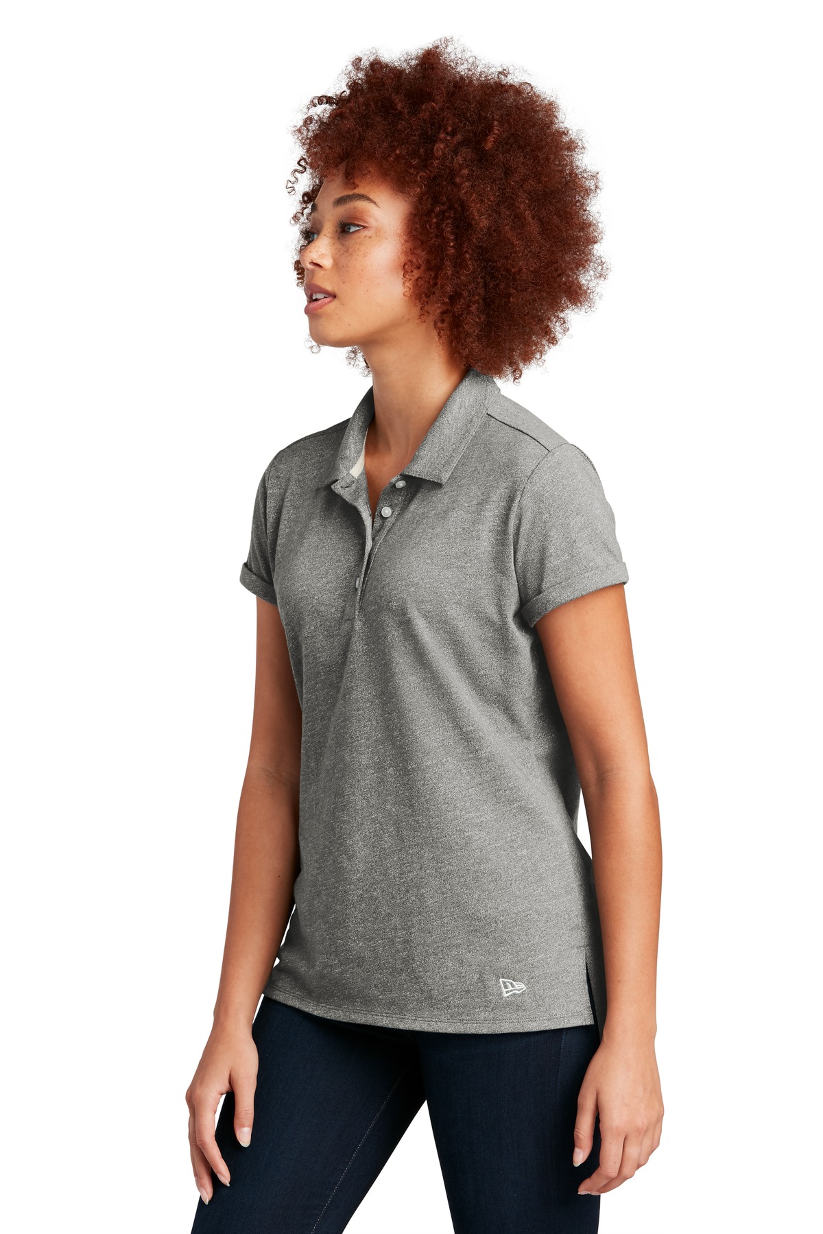 New Era Women's Slub Twist Polo LNEA301 19