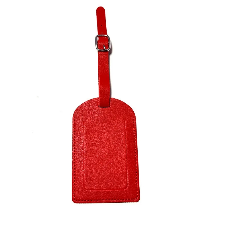 High Quality PU Luggage Tags MOQ 10pcs 6