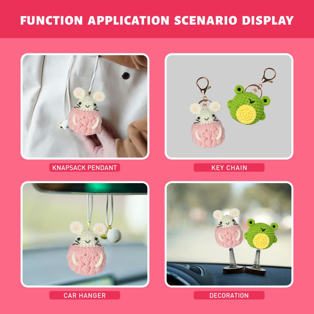 Crochet Material Package-Hamster 5