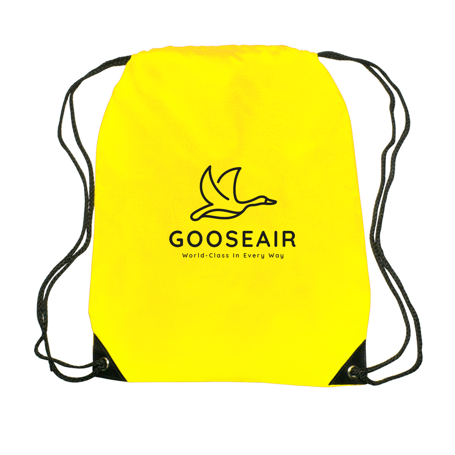 Venture Drawstring Backpack (2 Color Imprint) 3