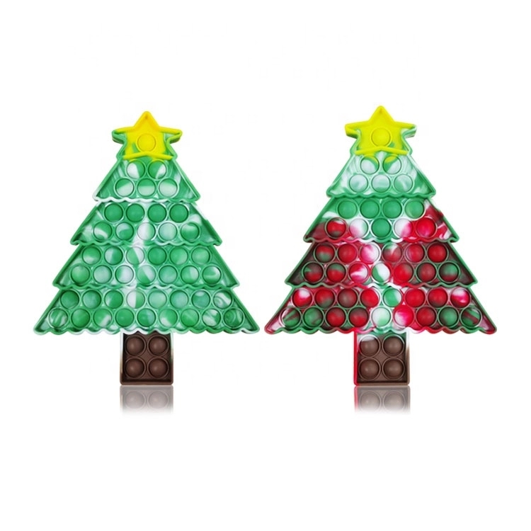Christmas Push Pop Bubble Fidget Toy 8