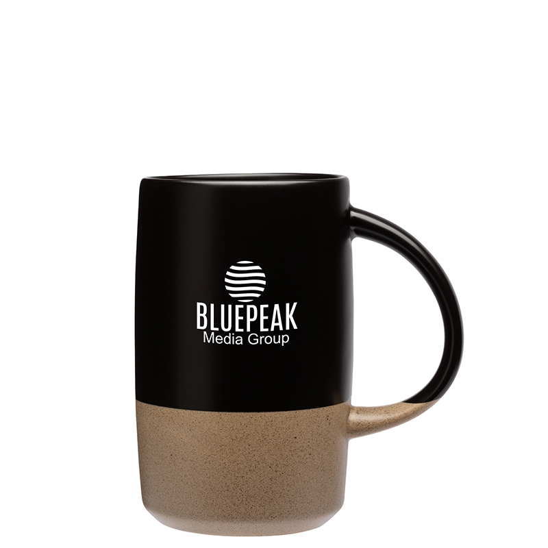 Santander 17 oz. Two-Tone Ceramic Mug 7