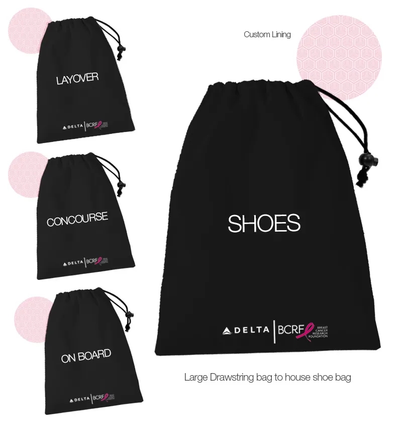 Shoe Bag Sublimated Drawstring 12