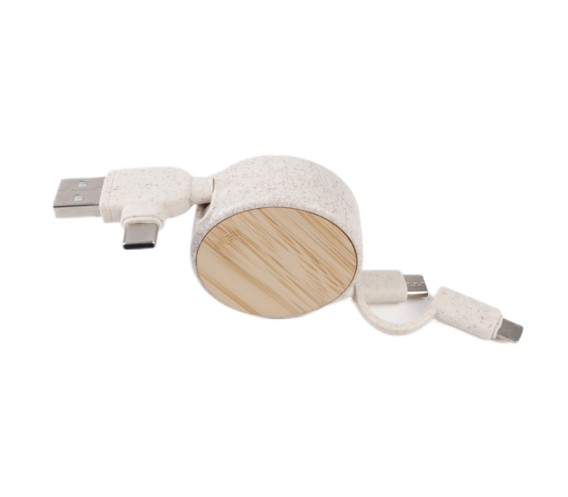 6-in-1 Eco-friendly Retractable Charging Cable 5