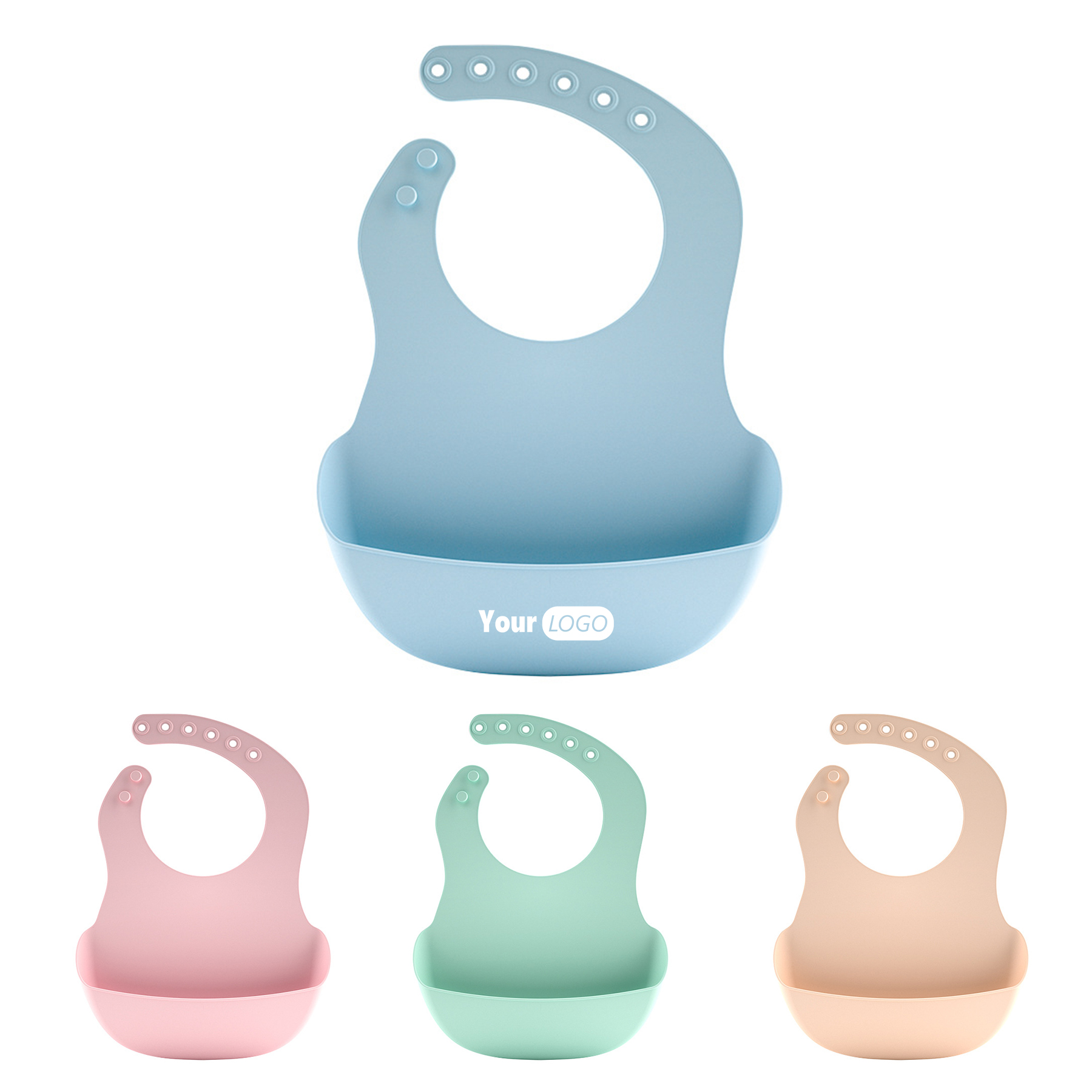 Silicone Baby Saliva Bib 5