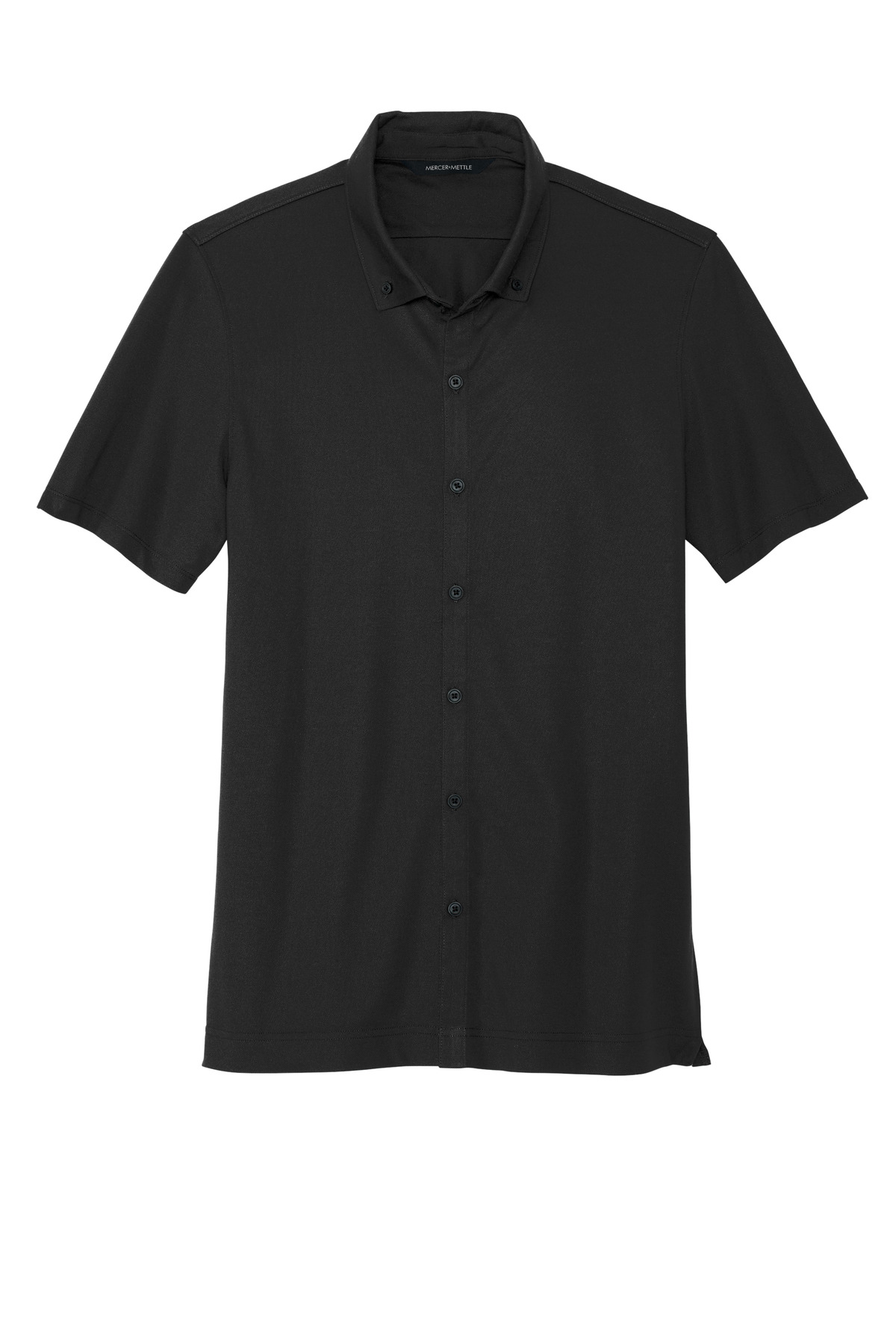 Mercer+Mettle Stretch Pique Full-Button Polo MM1006 10