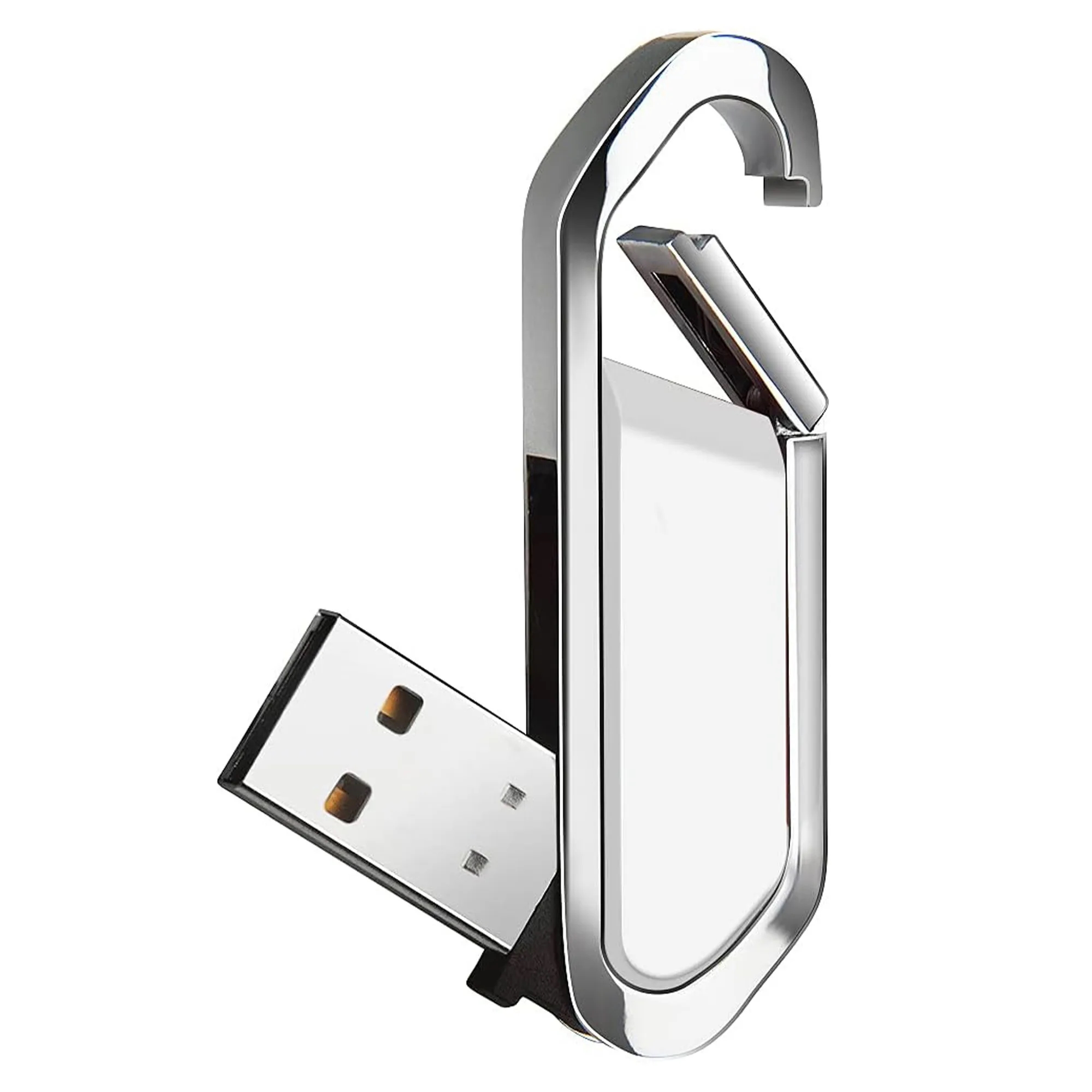 64GB Waterproof Metal Carabiner USB 3.0 Flash Drive 5