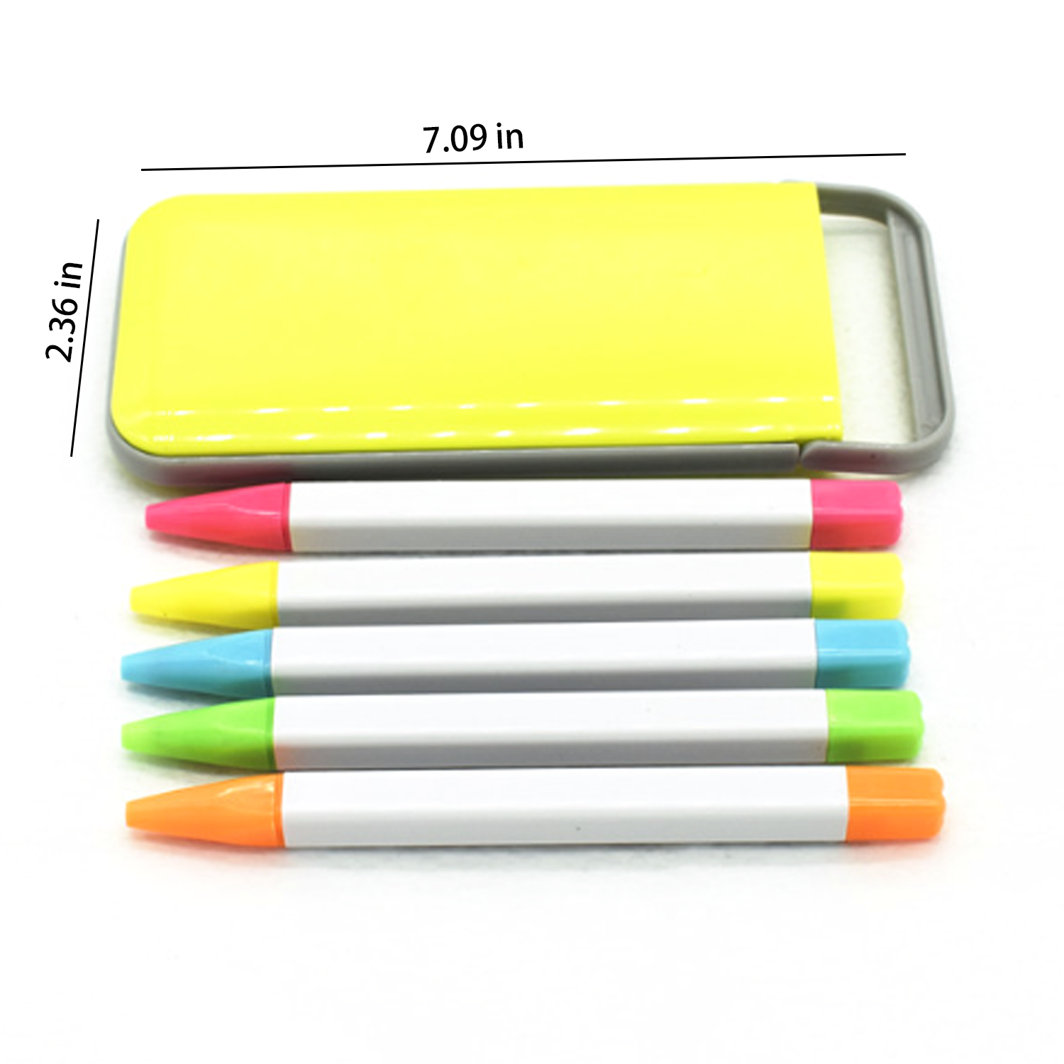 Provide a student set of five highlighter pens 2