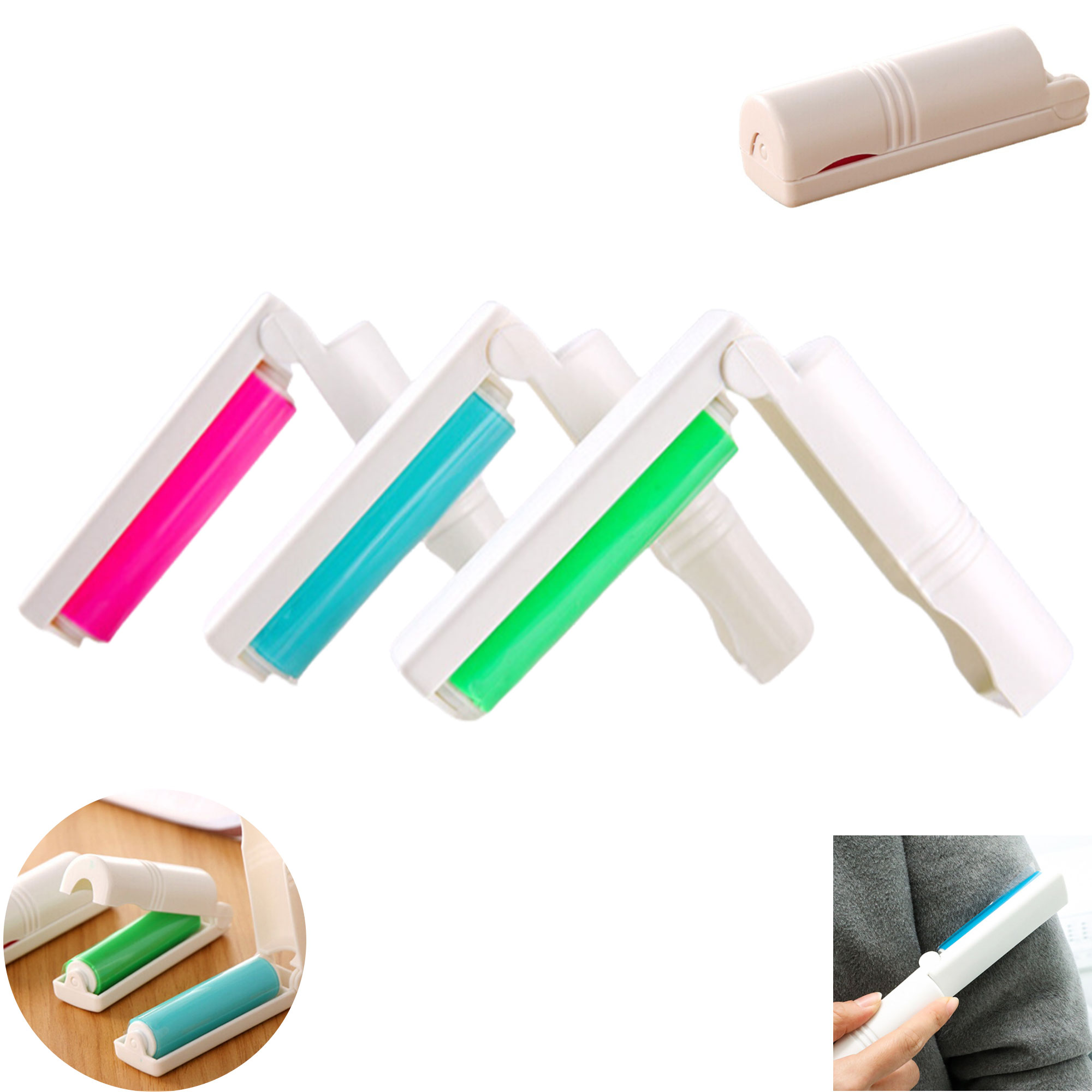 Travel-Friendly Reusable Lint Roller 2