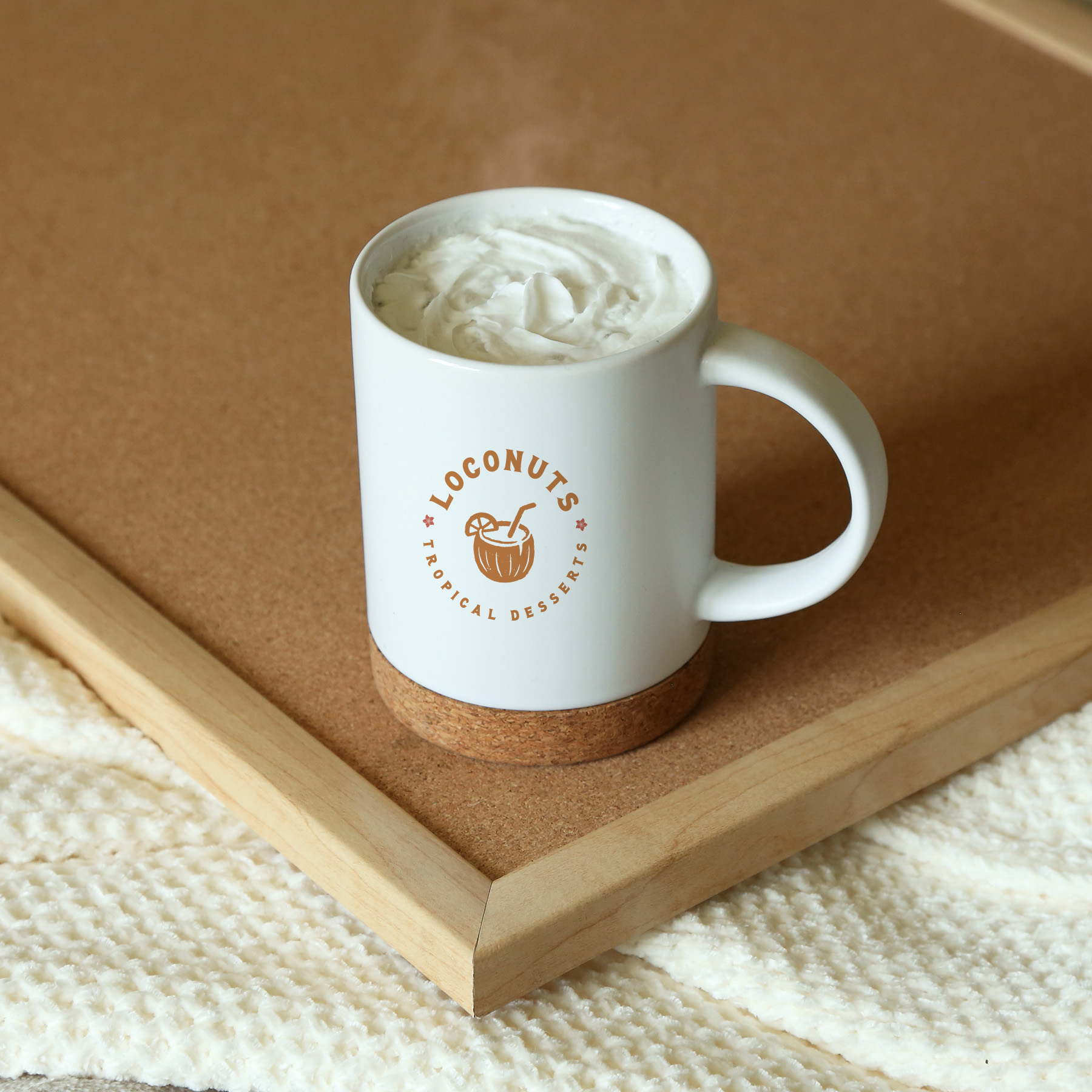 Caspian Ceramic Cork Mug 400 Ml. (13.5 Fl. Oz.) 4