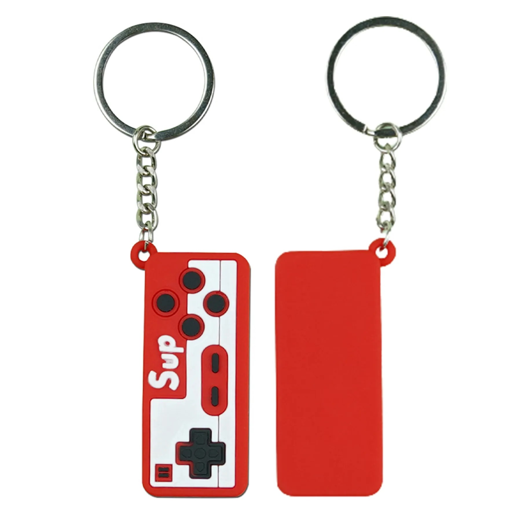 Pvc Handheld Game Console Keychain 2