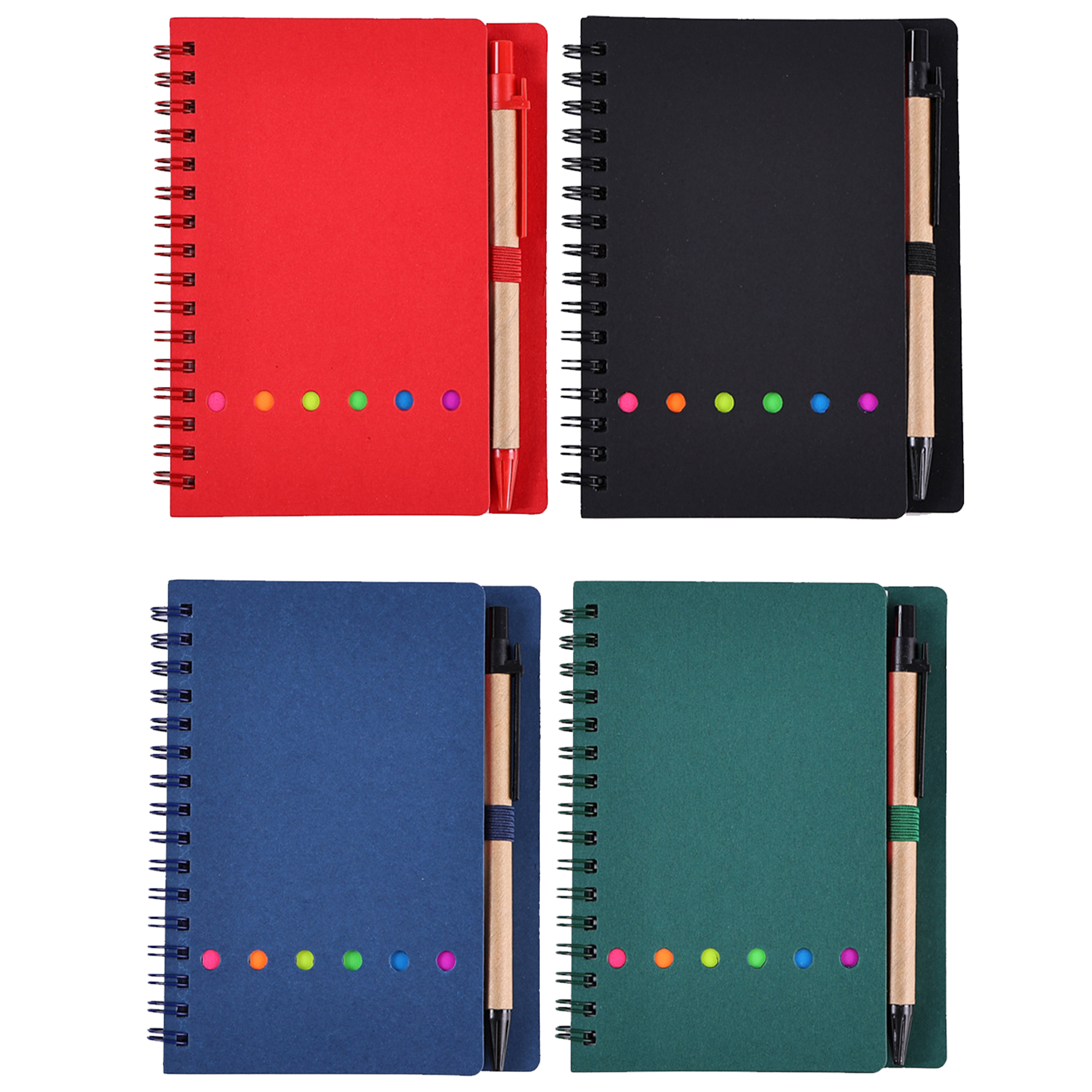A5 Coil Notepad with Pen 3