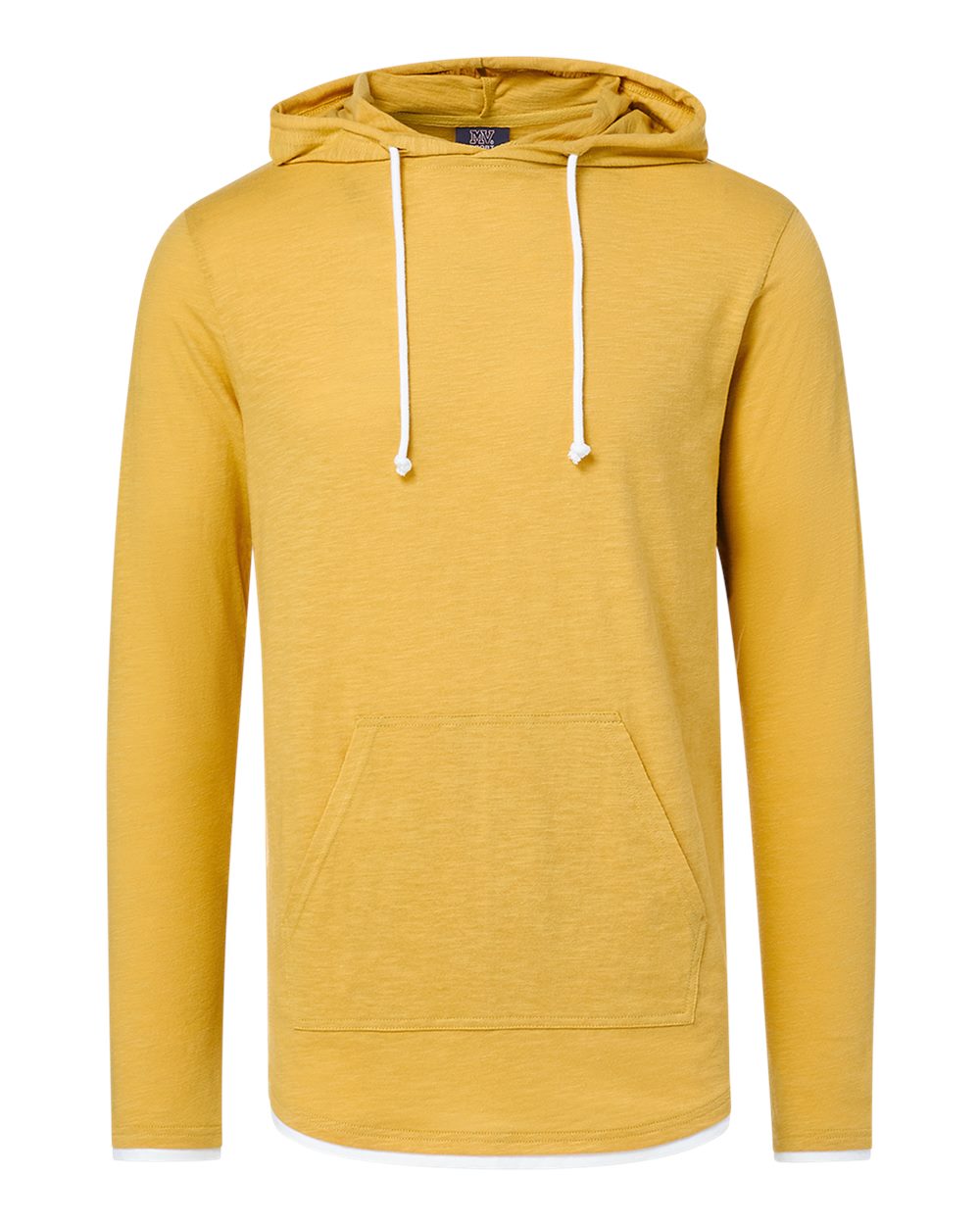 Unisex Miles Slub Hooded Long Sleeve T-Shirt - 24401 6