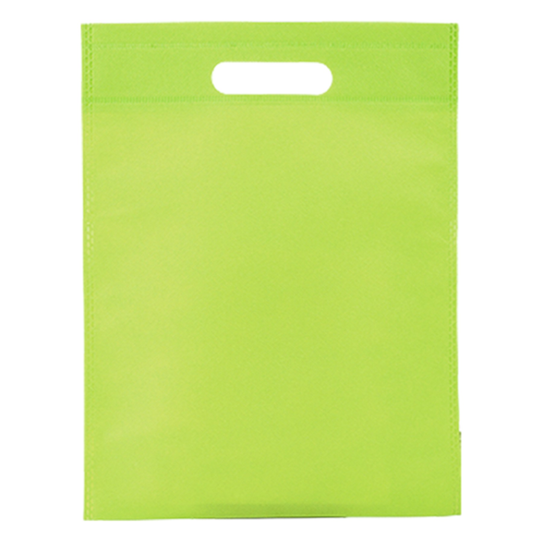 13.78 X 17.72 Inch Heat Sealed Non-Woven Cutout Handle Bag 2