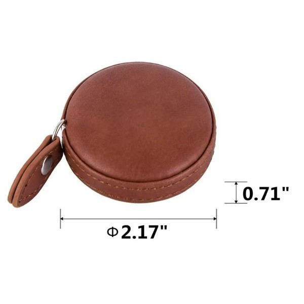 Mini Soft Leather Tape Measure 3