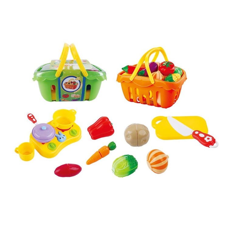 Play Food Baskets - 20 Items Assorted 2