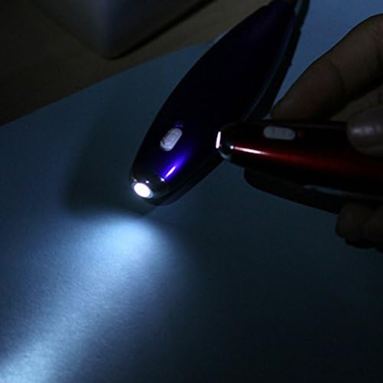 Multifunctional Promotional Ballpoint Pens Sticky Notes LED Light Lanyard Pen 7