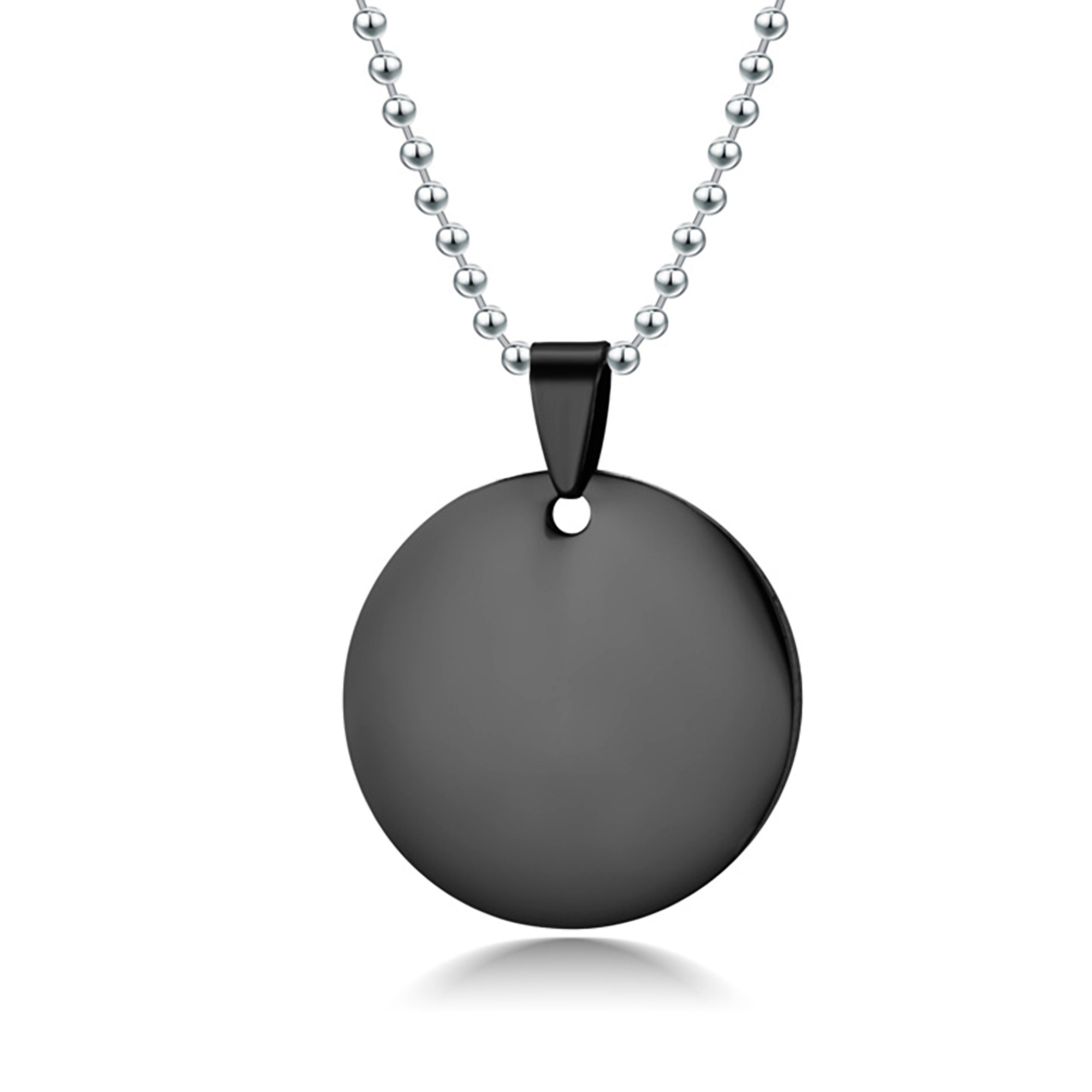 Round Metal Pet Tag 2