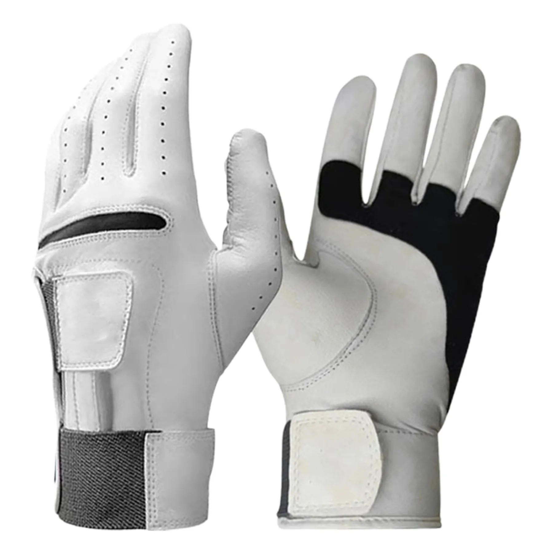 Customizable Men'S Pure Sheepskin Golf Gloves 2