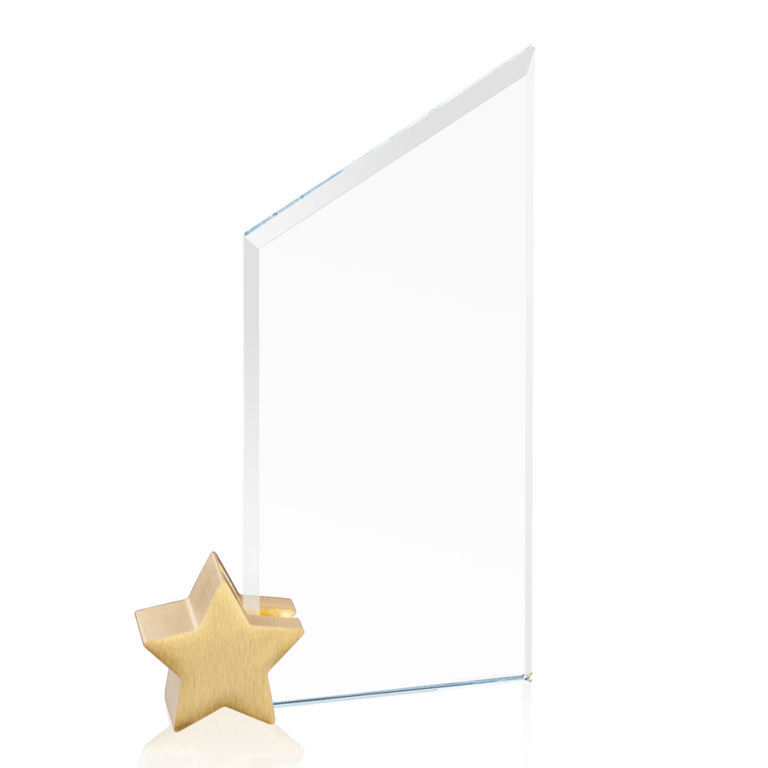 Cooper VividPrint™ Award -  Starfire/Gold Star 1