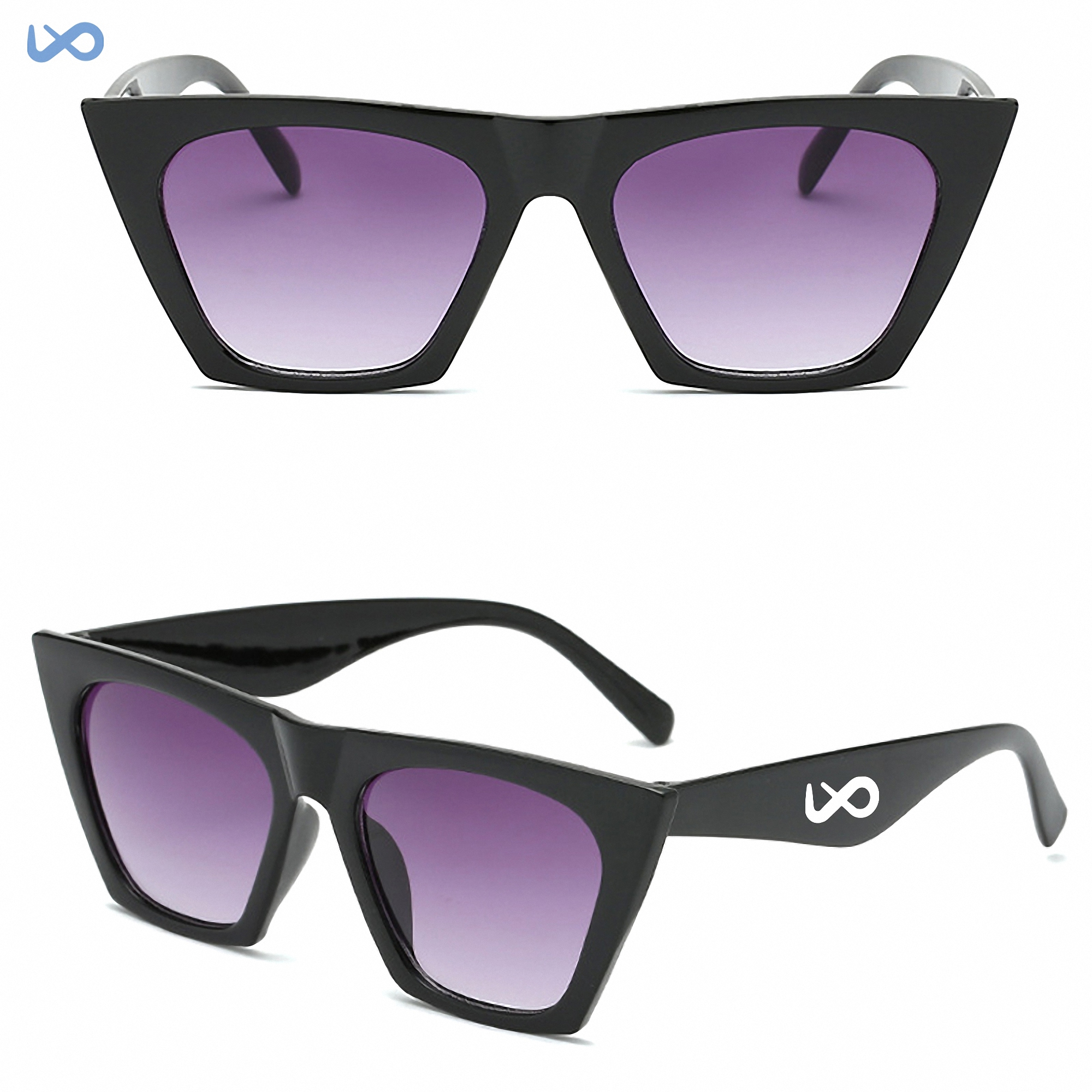 Classic Square-Frame Sunglasses for Adults 3