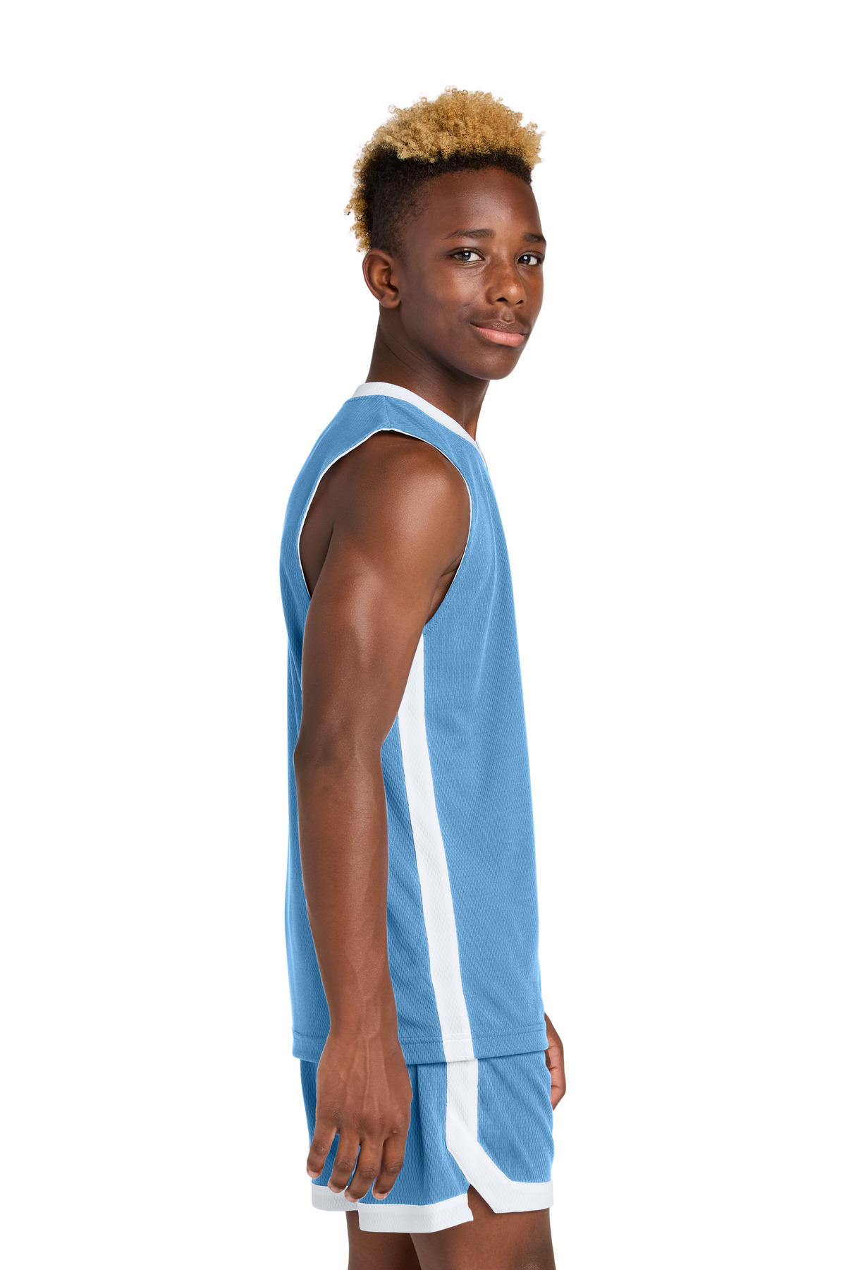 Sport-Tek Youth Rival Basketball Rev Jersey YST900 3