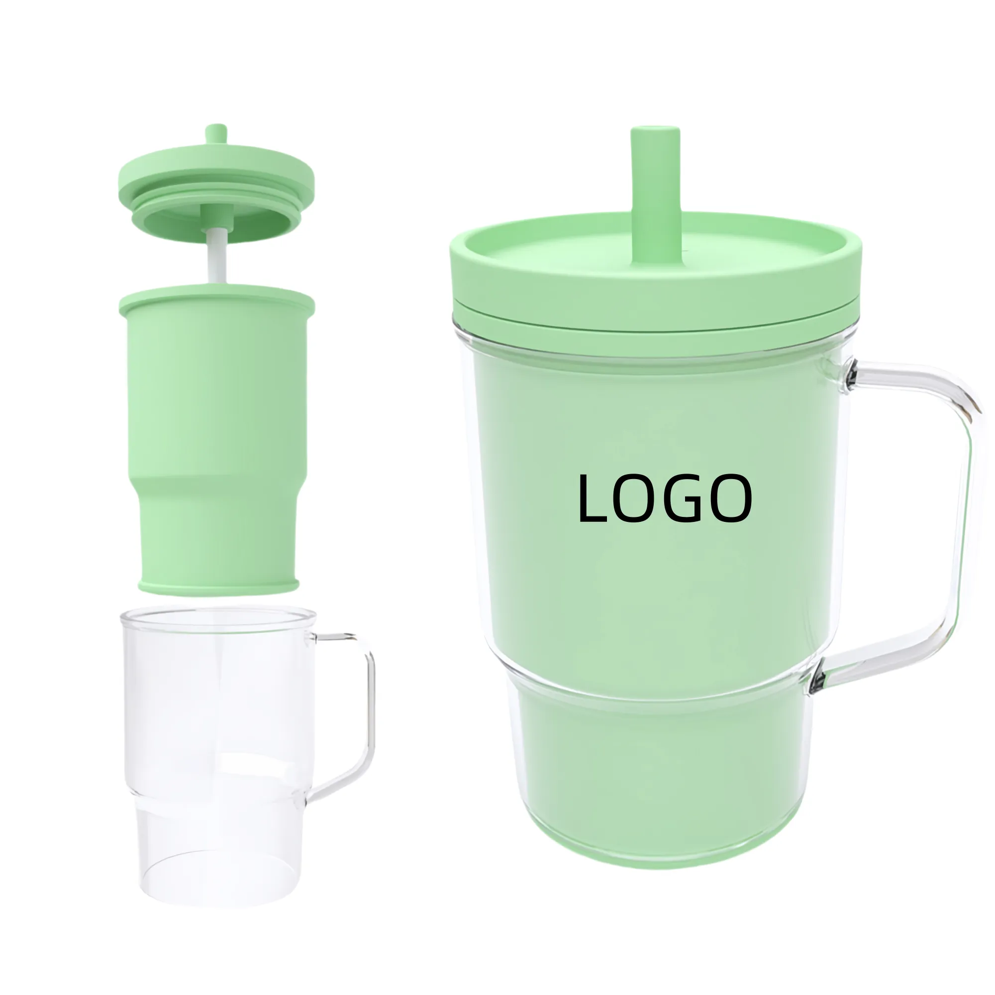 Multifunctional Silicone Insulated Water Cup 3