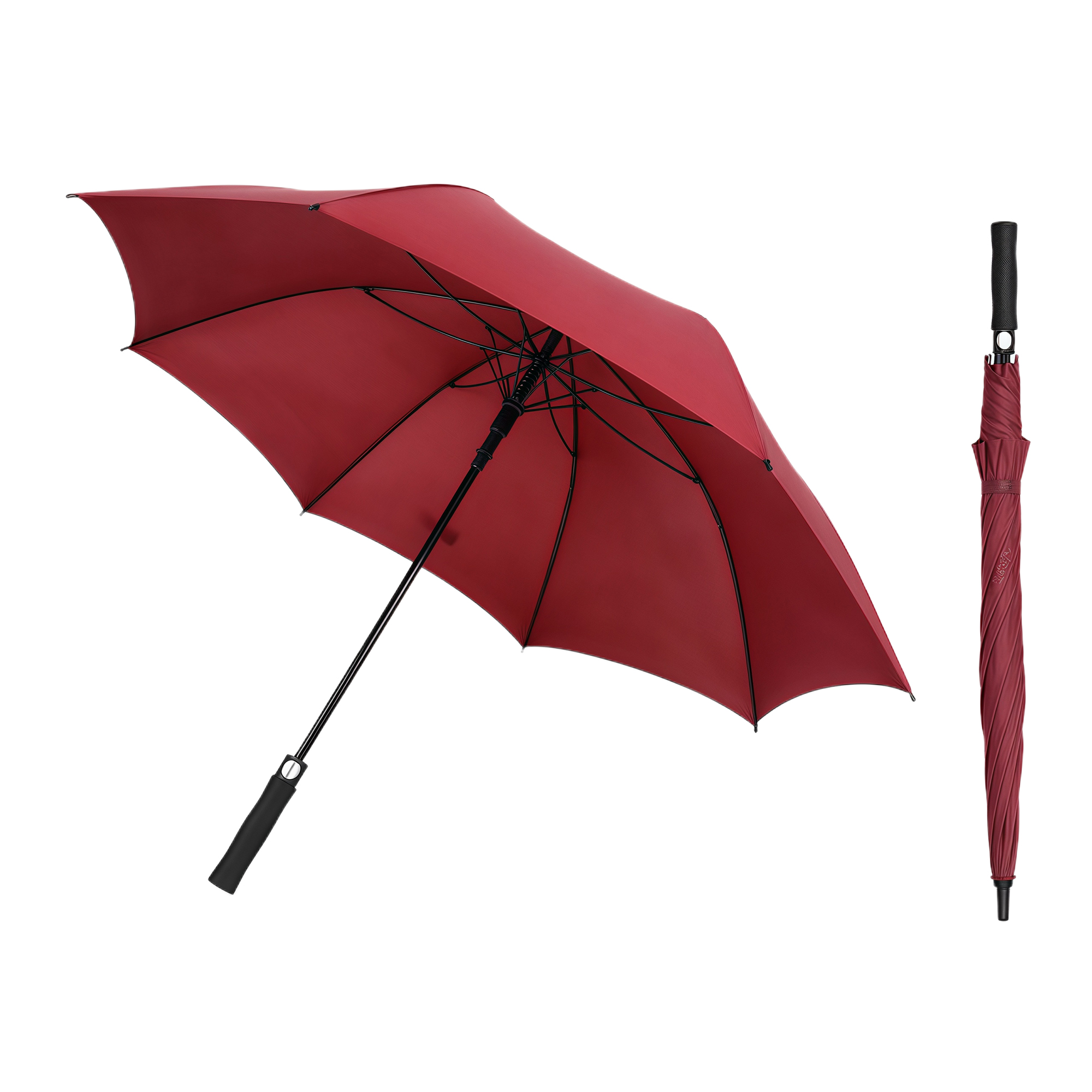 Extra Large Automatic Golf Umbrella with Double Layer Ventilation 5