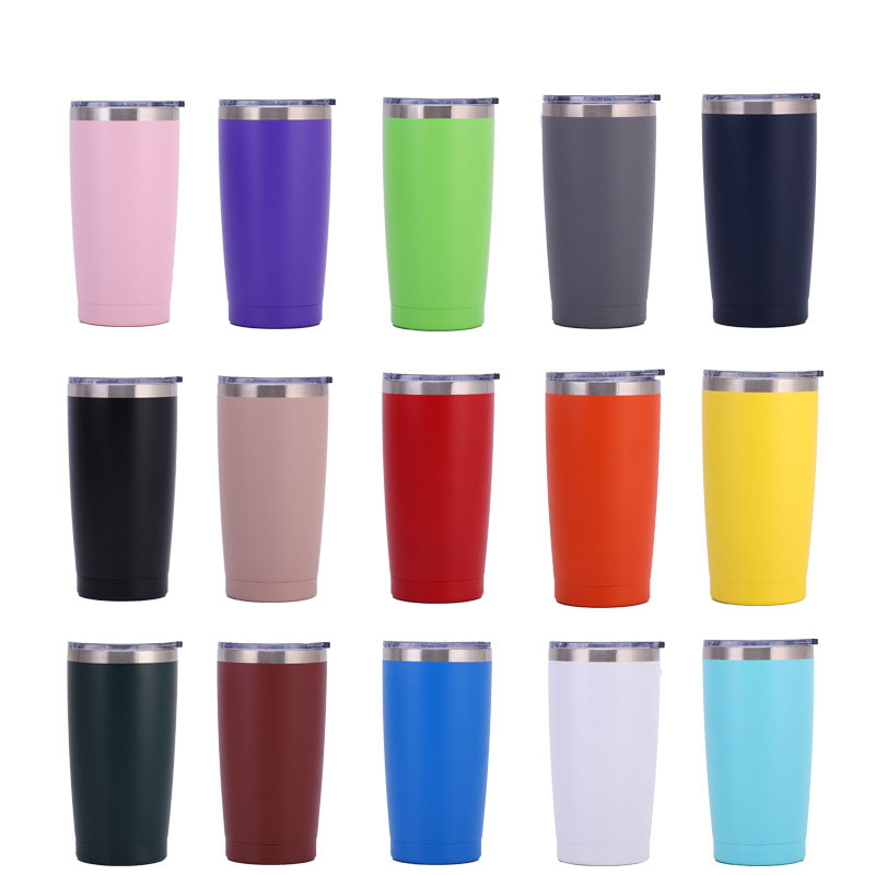 20oz Stainless Steel Double Walled Vacuum Tumbler 4