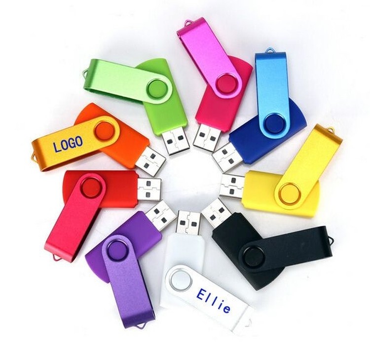 2GB swivel USB flash dirvers 2.67"*0.9" 1