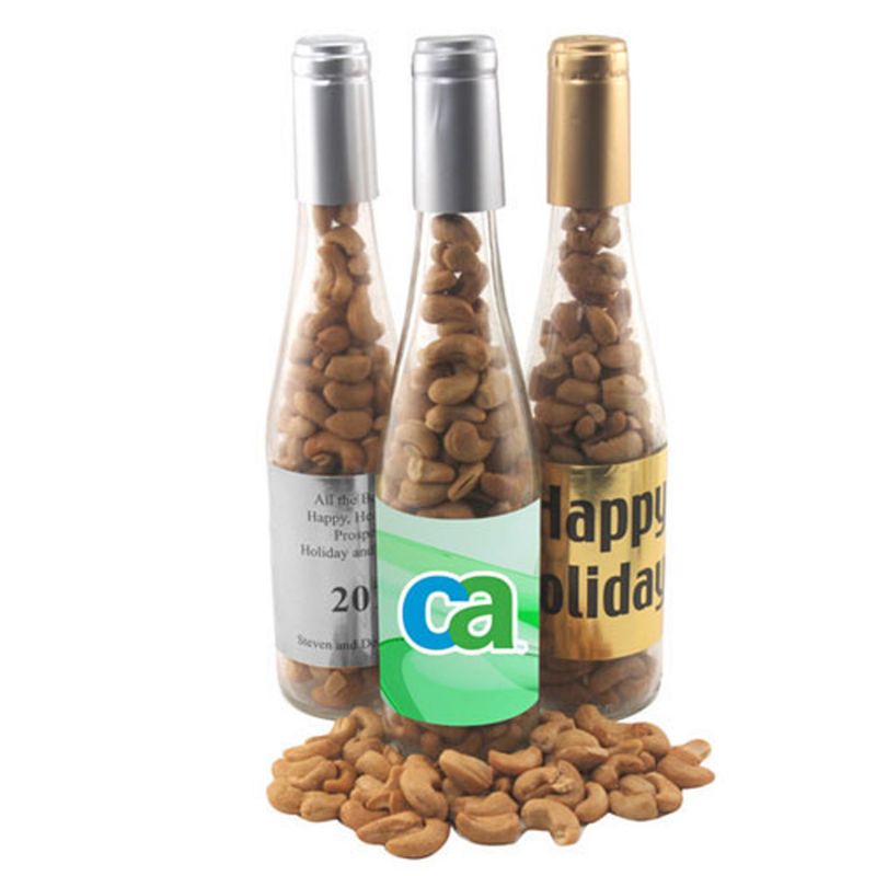Champagne Bottle with Pistachios 2