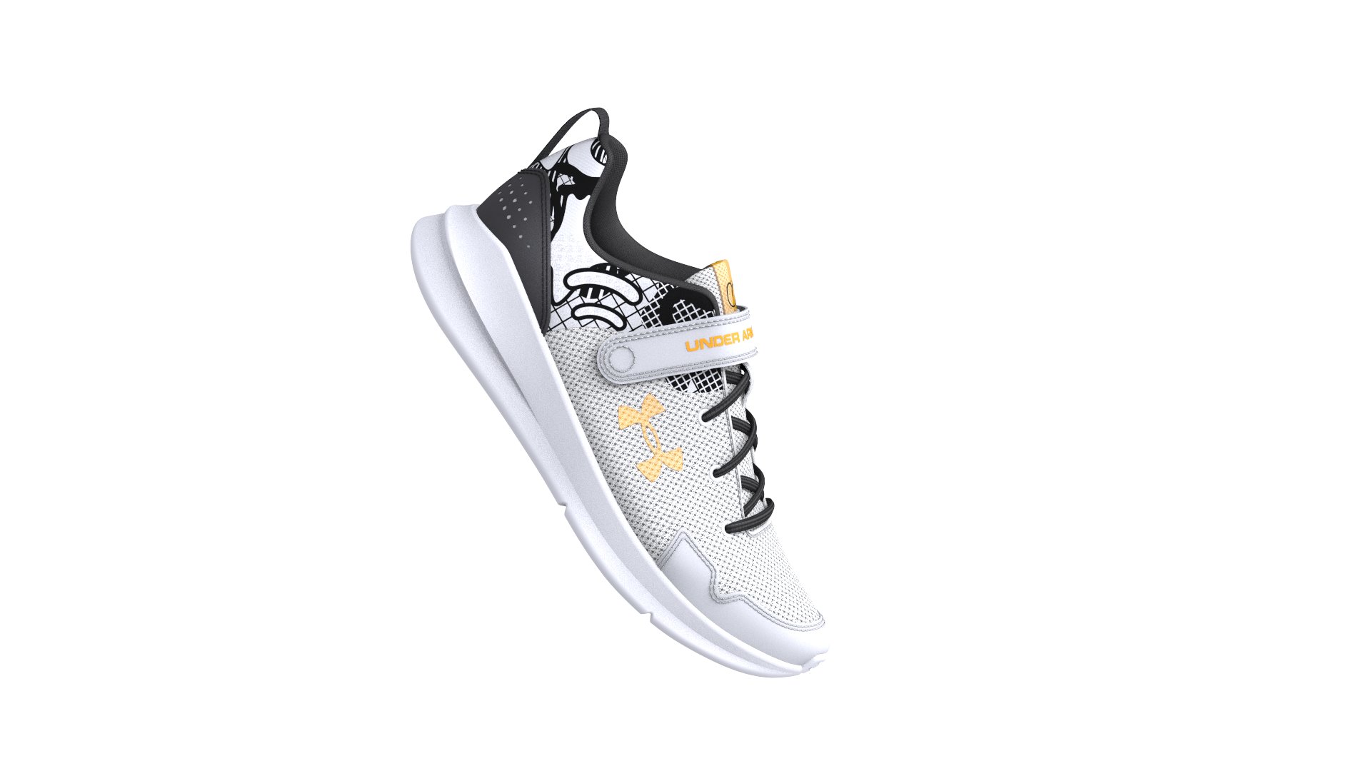 Boys' Pre-School UA Essential Colorshift Sportstyle Shoes  2