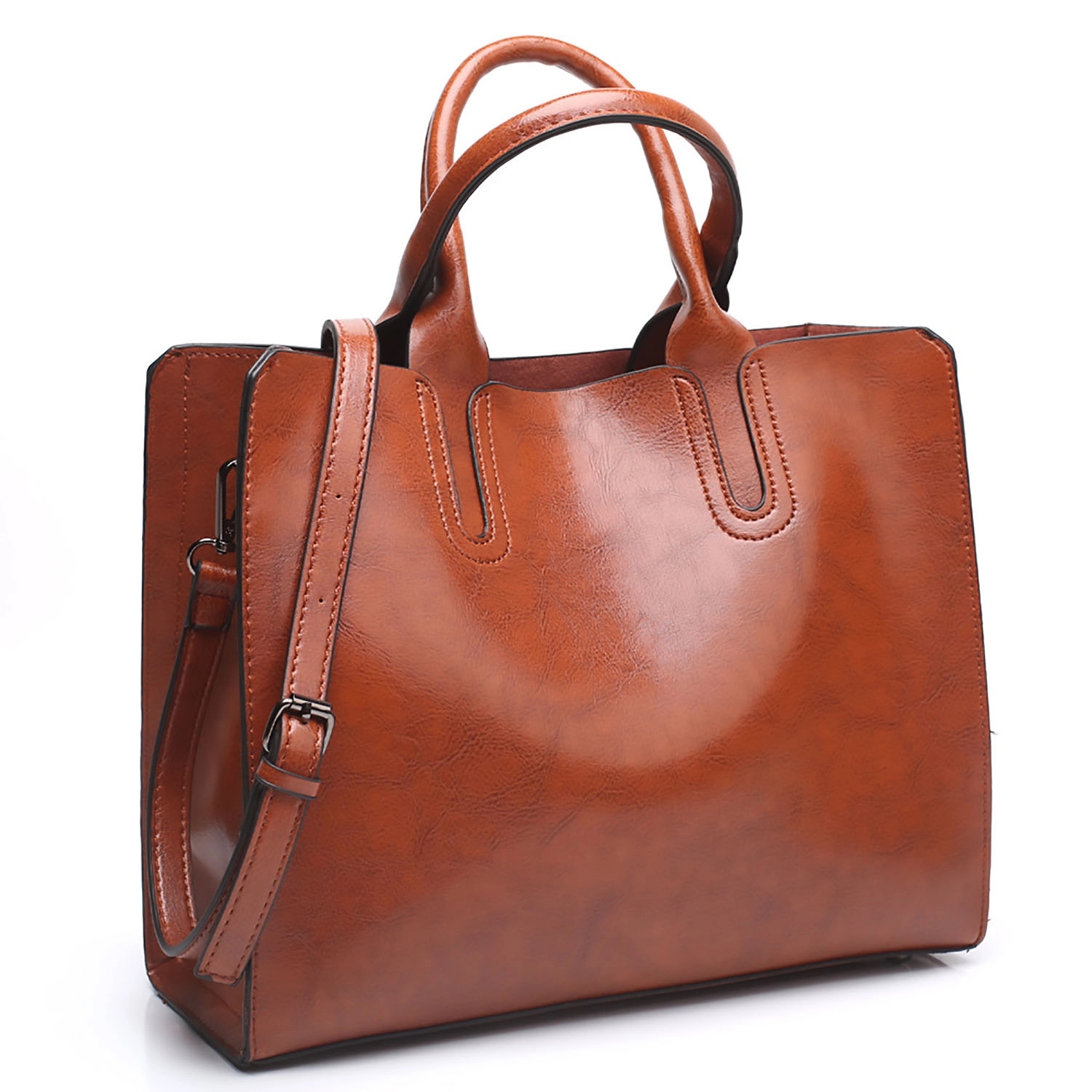 Women Leather Shoulder Handbag 5